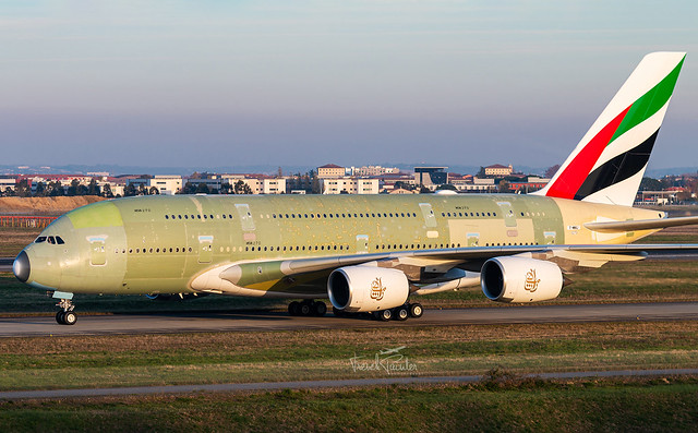 Airbus A380 Emirates A6-EVQ