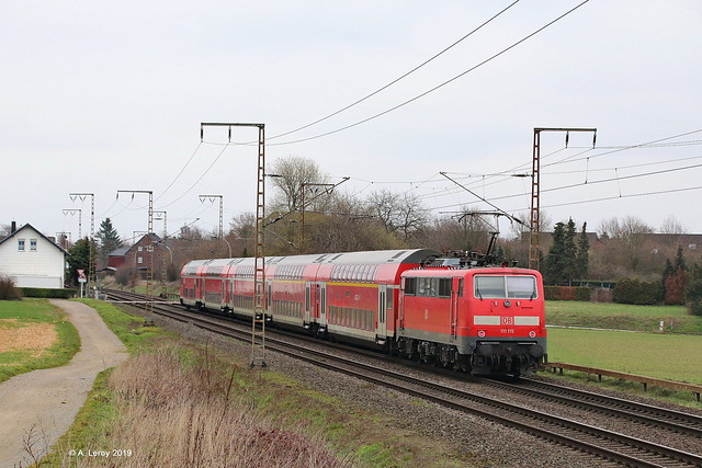 DB 111 115 Mönchengladbach-Wickrath 02-03-2019