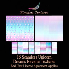 TT 16 Seamless Unicorn Dreams Reverie Timeless Textures