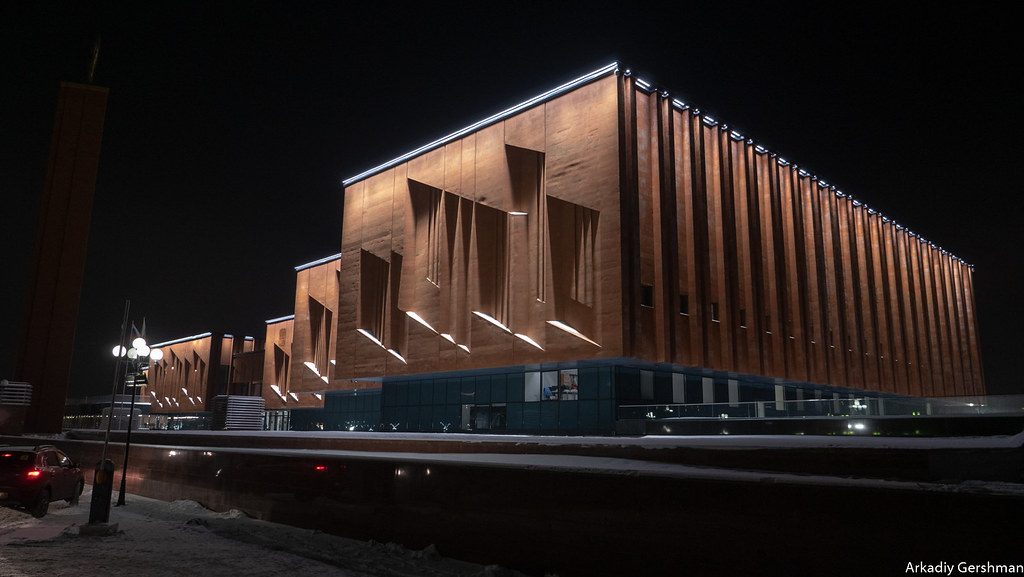 Новая национальная библиотека Татарстана архитектура,библиотека,Казань,реновация