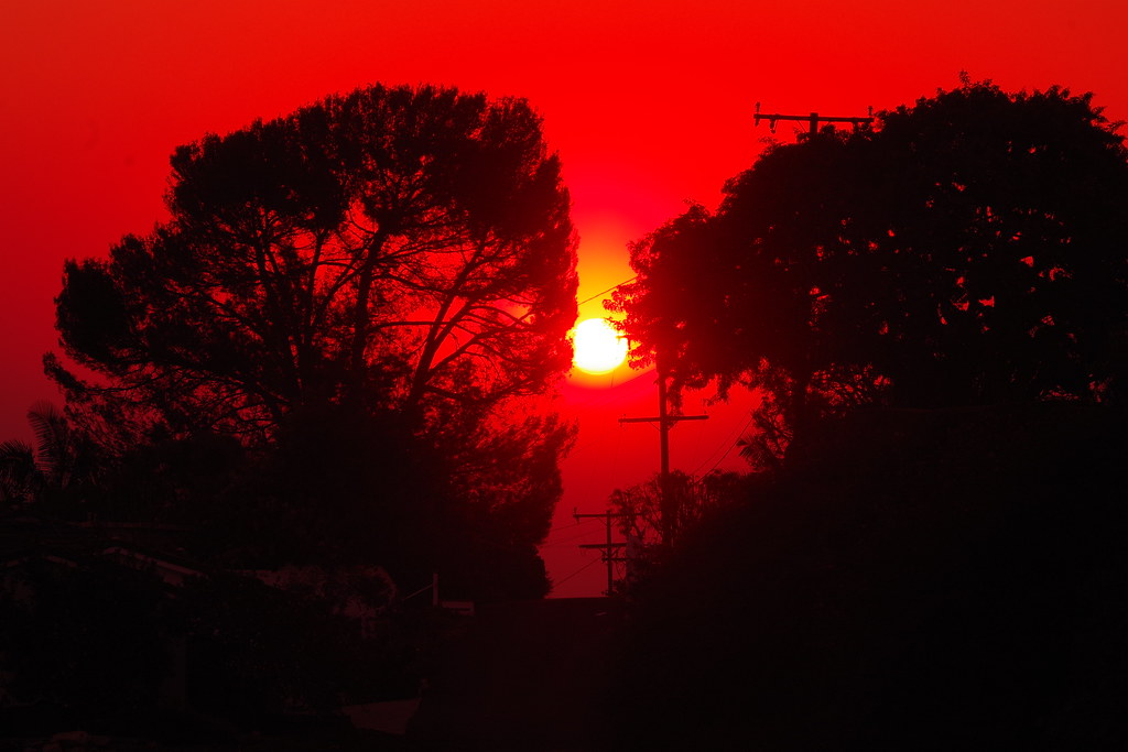 Fire Raged California Sunrise  In Explore 12/5/2020