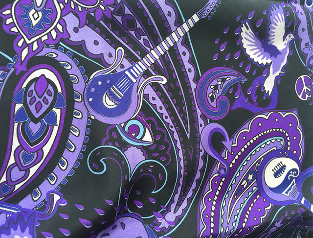 silk-fabric-printed-with-the-Paisley-Prince-Songbook-design