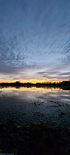 Sunset At The Chase Nature Reserve