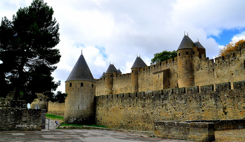 Cité médiévale Carcassonne- Aude- Occitanie