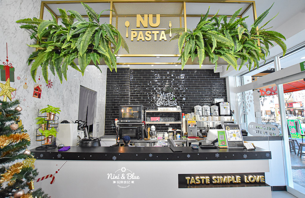 nu pasta 台中義大利麵2D畫風 崇德路下午茶 菜單1 2