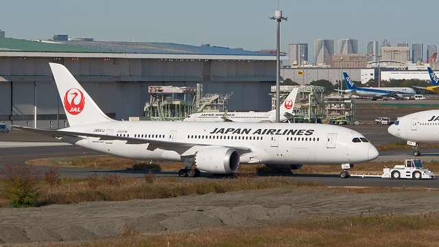 Boeing 787-8, JA841J, Japan Airlines
