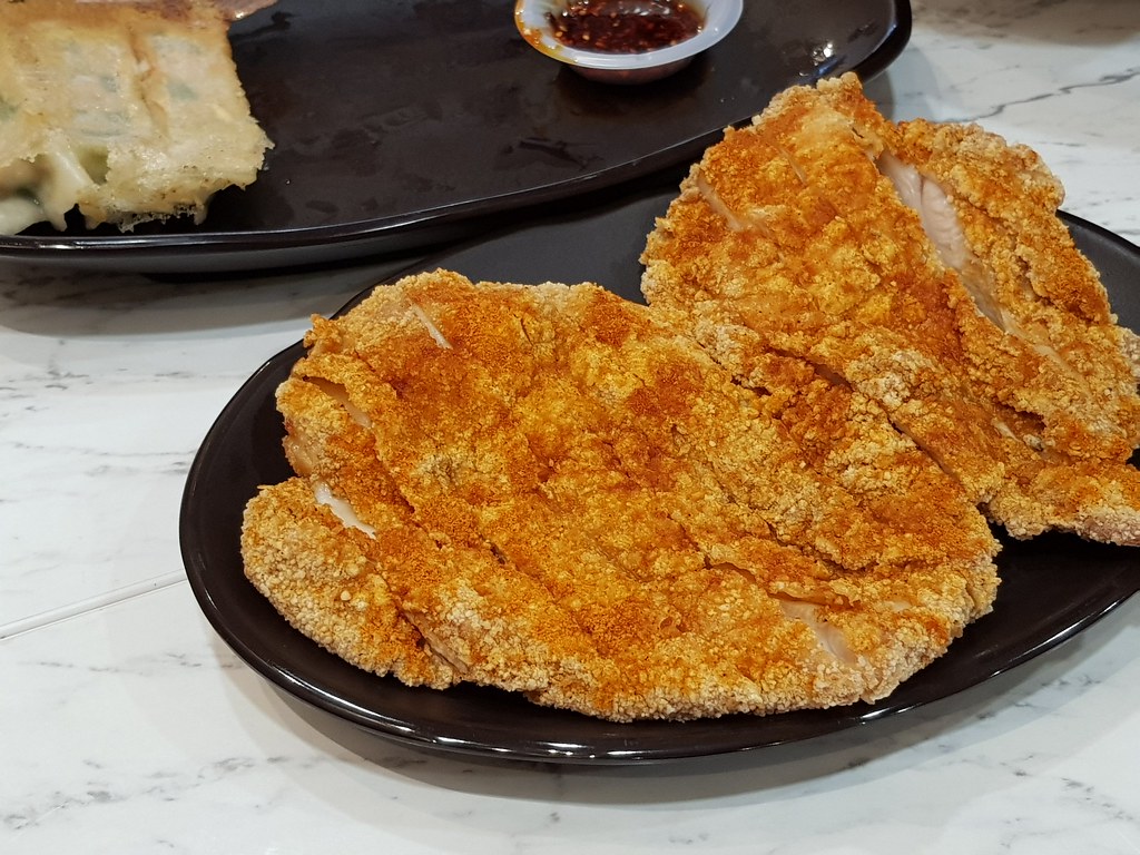 台灣無骨雞扒(香辣口味) Taiwanese Spicy Boneless Chicken Chop rm$12.90 @ 滿足 Manjoe Taipan USJ10