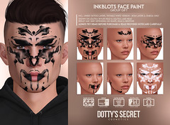 Dotty's Secret - GROUP GIFT - Inkblots Face Paint
