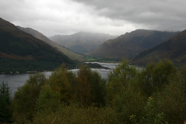 Loch Duich from the Ratagan Pass
