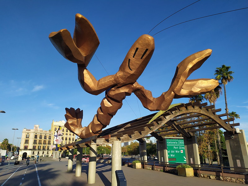 Esculturas calles de Barcelona - Mariscal