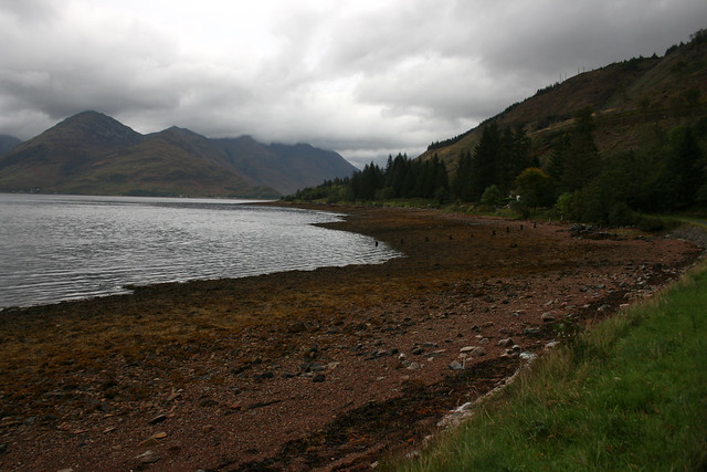 Loch Duich north of Ratagan