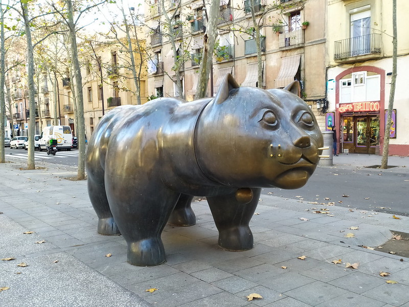 Escultura Botero en Barcelona