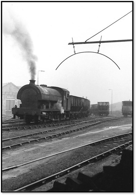 Saddle tank at Dudley Colliery