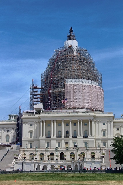 Capitol Building Under Renovation