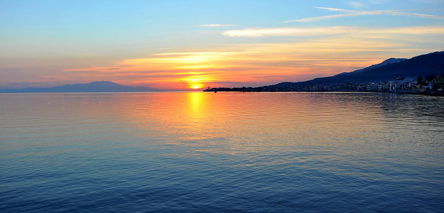 Aegean sunset from Küçükkuyu