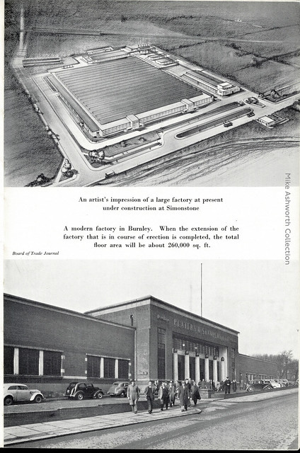 New Fields for Industry - an industrial handbook of North East Lancashire, c1955 - modern factories