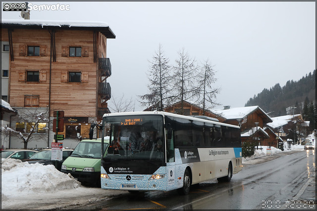 Mercedes-Benz Intouro – SAT Thonon (SA des Autos Transports du Chablais et du Faucigny) / Auvergne-Rhône-Alpes / Lihsa (Lignes Interurbaines de Haute-Savoie) n°314