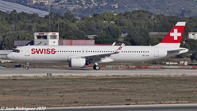 HB-JPB - Swiss - Airbus A321-271NX - PMI/LEPA