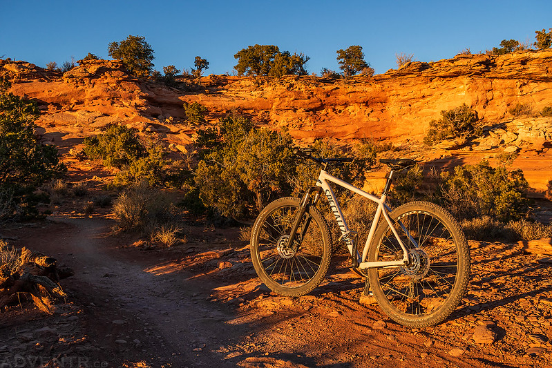 Sunset Ride on the Great Pyramid Trail