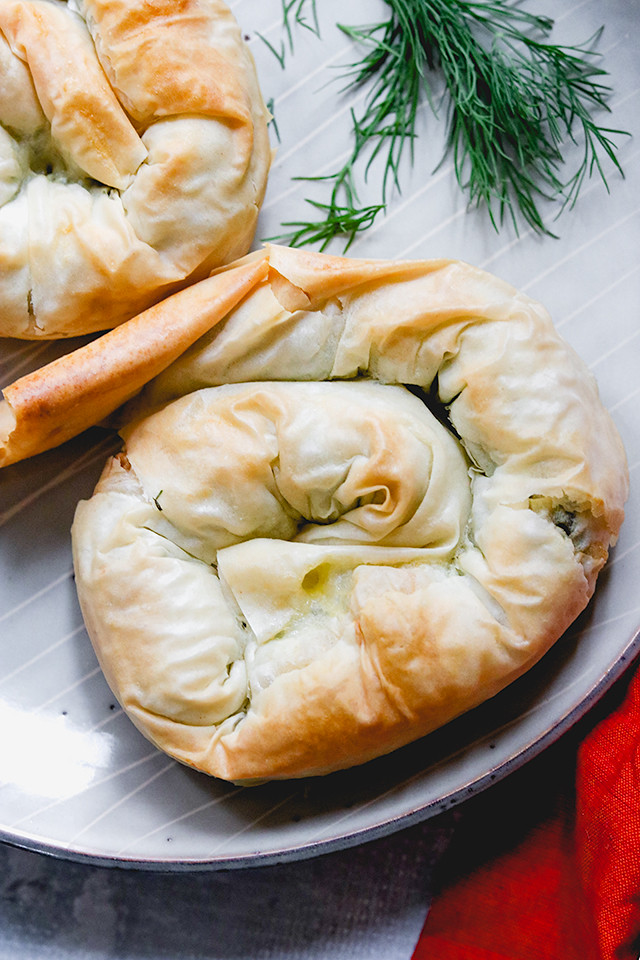 Spinach, Feta, and Leek Hand Pies