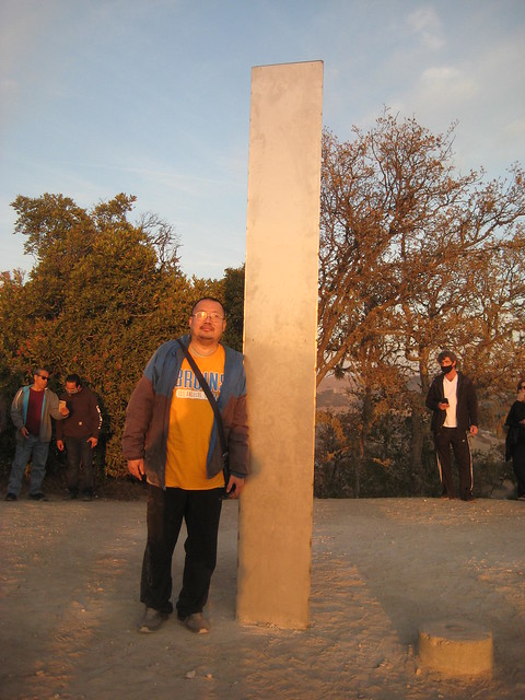 David Sheng was at the Pine Mountain Metallic Monolith in Atascadero Hill. Happy Holidays!