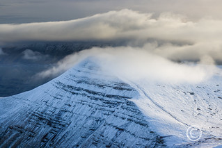 Moody clouds over Cribyn