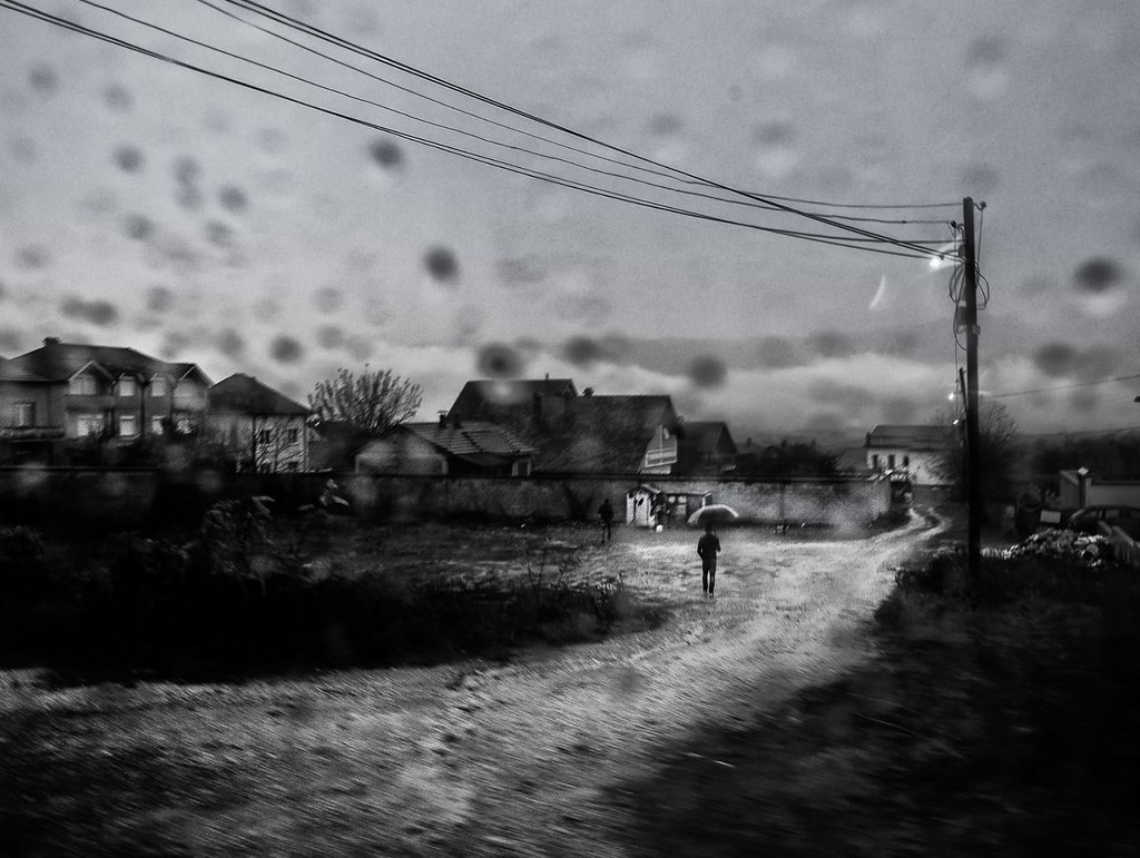 Rainy Day in the village