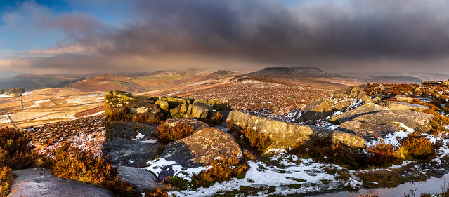 Higger Tor and Hathersage Moor