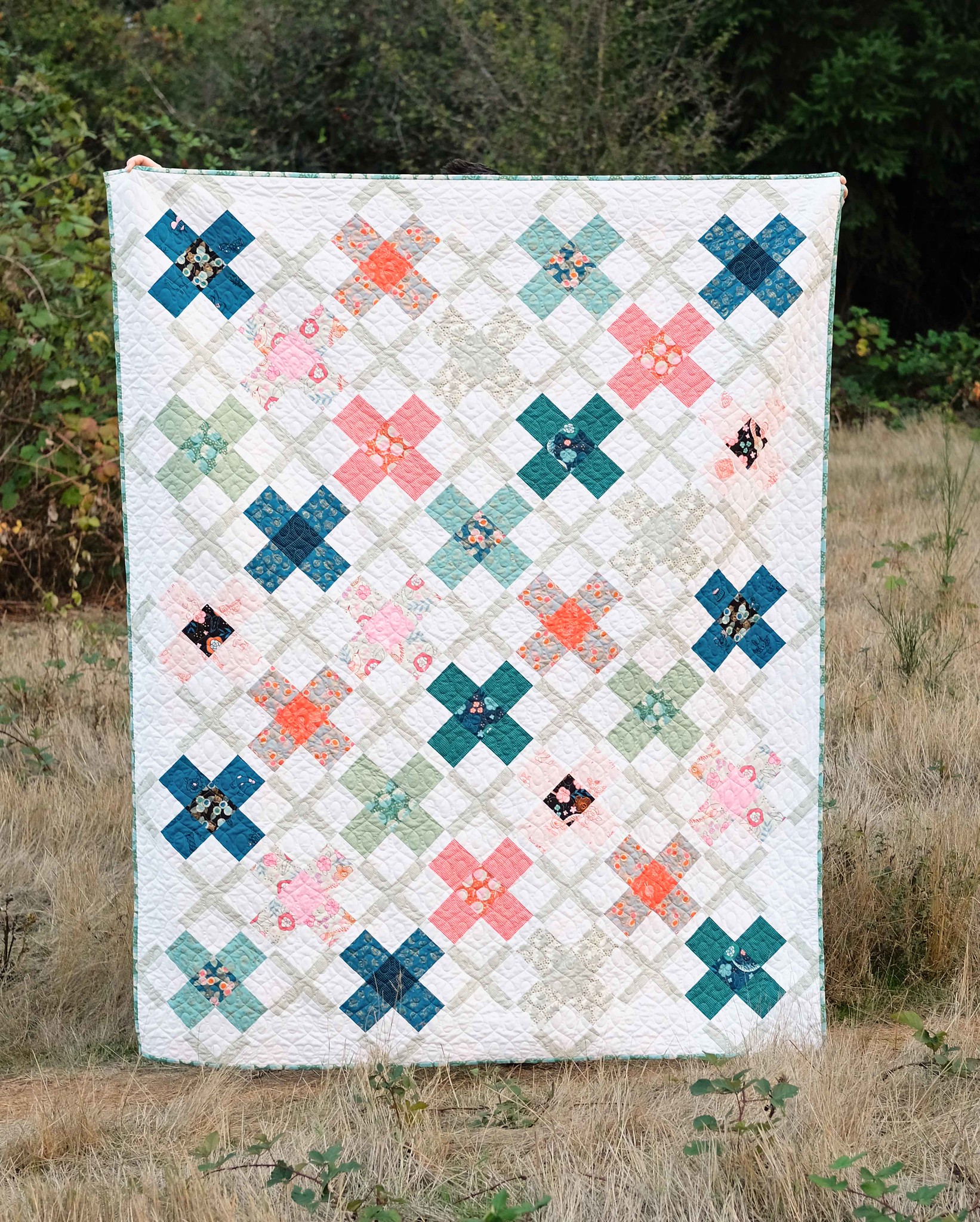 The Ruth Quilt Pattern in Purl - Kitchen Table Quilting