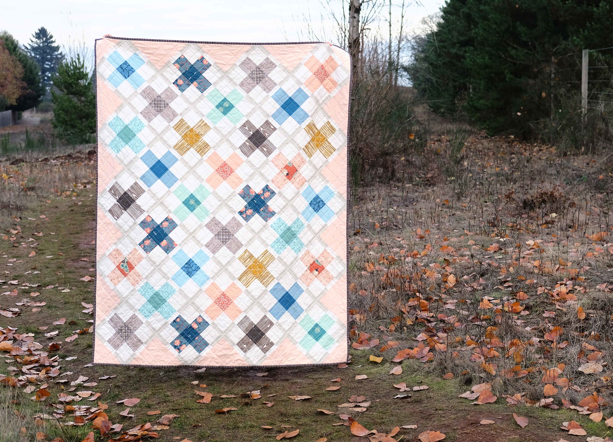 The Ruth Quilt, Stashbusting Version - Kitchen Table Quilting