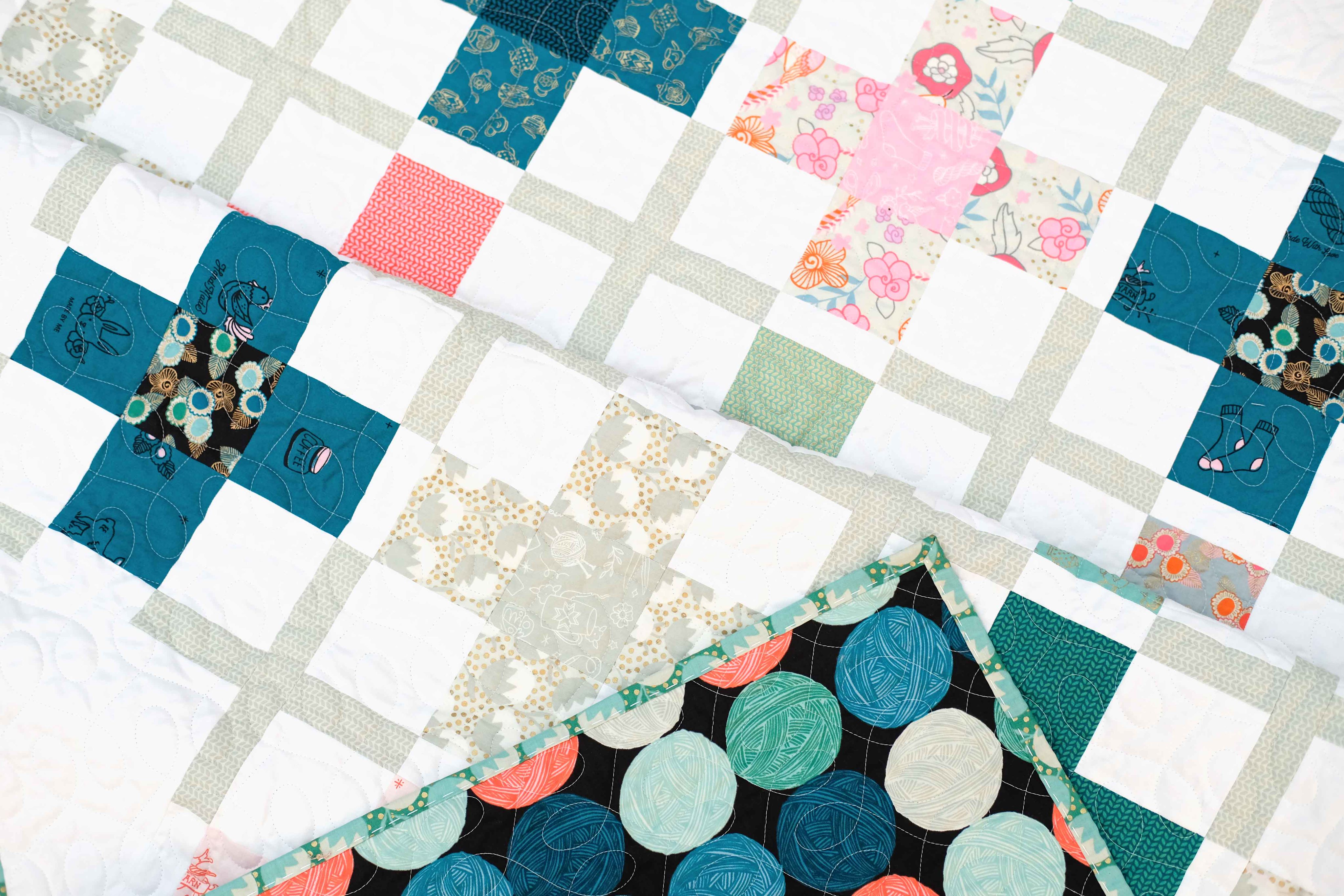 The Ruth Quilt Pattern in Purl - Kitchen Table Quilting