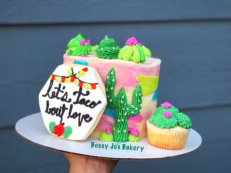 Cake by Bossy Jo’s Bakery
