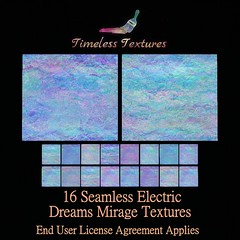 2020 Advent Gift Dec 9th - 16 Seamless Electric Dreams Mirage Timeless Textures