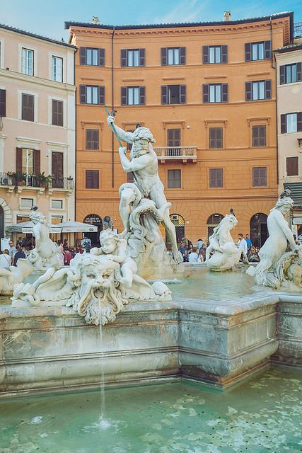 Fountain of Neptune (Fontana del Nettuno; Rome, Italy)