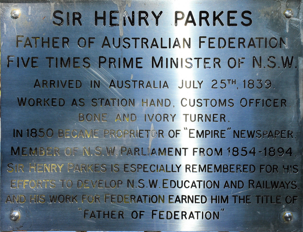 Sir Henry Parkes Grave, Faulconbridge Cemetery, Faulconbridge, NSW.