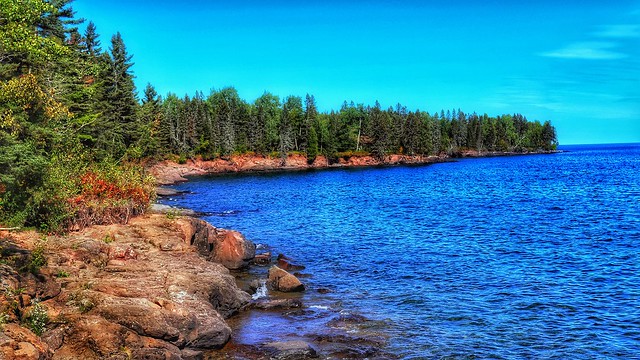 On the banks of Lake Superior #2775