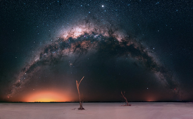 Milky Way at Lake Dowerin, Western Australia