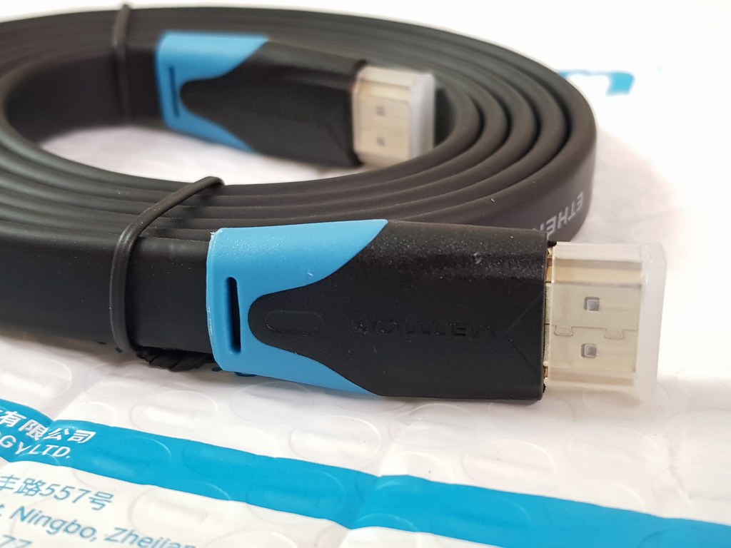 Vention HDMI Cable High Speed HDMI 2.0 (Flat 1.5m) rm$9.67 @ Vention Official Shop in Shopee.com.my