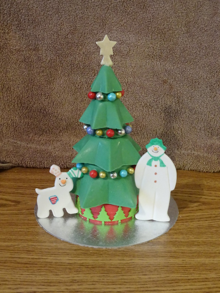 Joannes chocolate Christmas tree Snowdog and Snowman