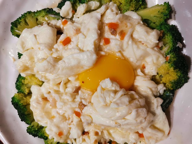 Egg White Broccoli