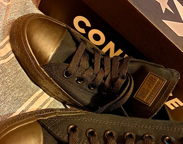 Black Monochrome Converse