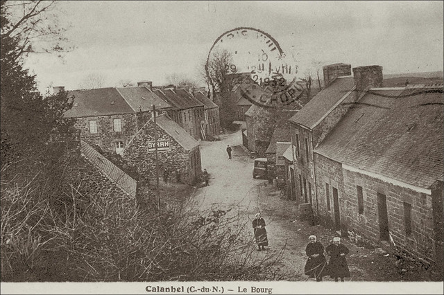 Carte postale de Calanhel dans les Côtes d'Armor (22).