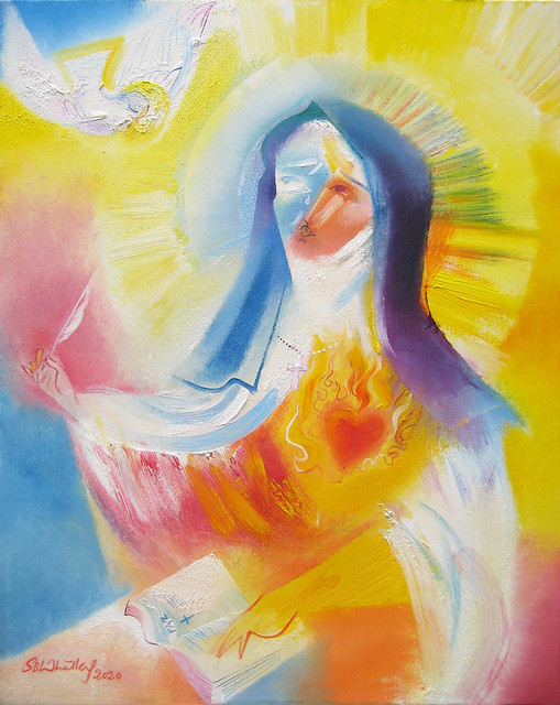 Saint Teresa of Ávila. 2020 by Stephen B. Whatley