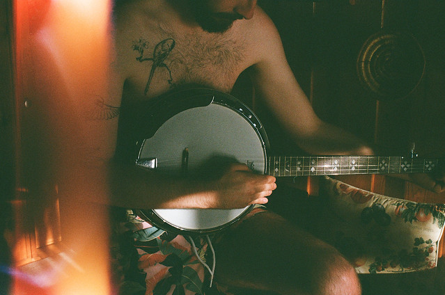 birdman with banjo