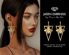 Jaden Earrings @ Mainstore & Marketplace