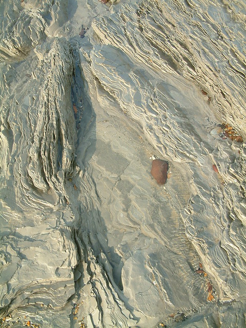 Clay layers - Overstrand Beach