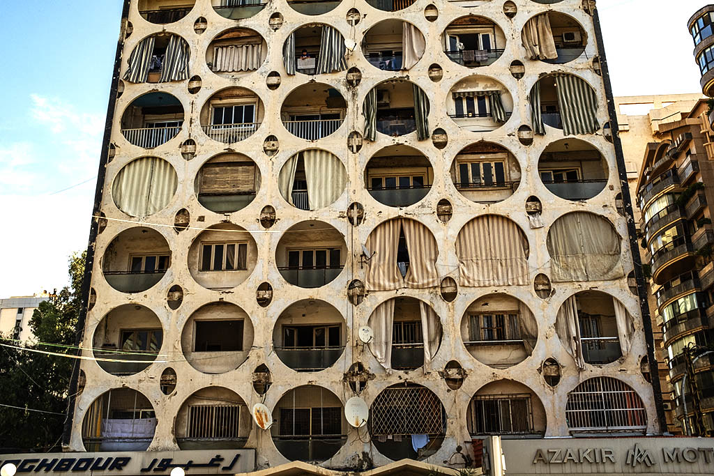Tenement with round openings on 12-12-20--Beirut