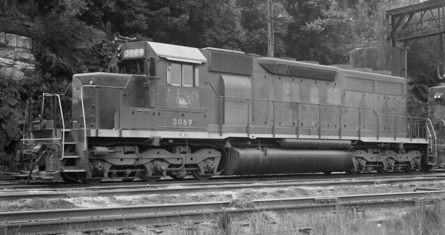 Central Railroad of New Jersey EMD SD40 3069