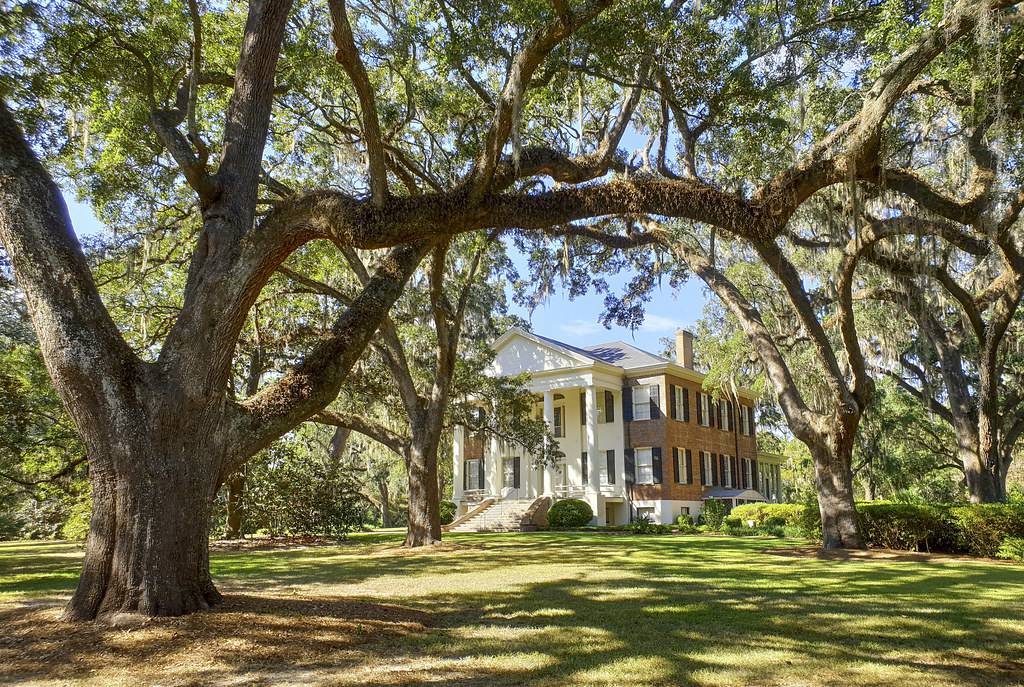 The Call/Collins House at The Grove Plantation in Tallahassee, Florida.  Constructed in 1840.  Florida Governor LeRoy Collins lived here in the 1950s.  Lots of history here and guided tours are available.