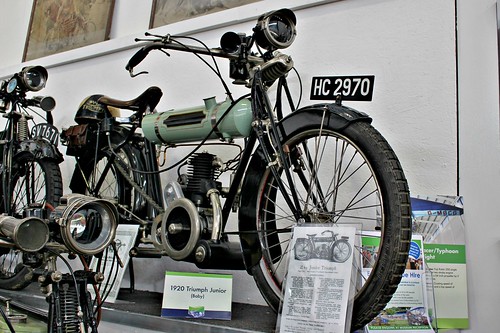 triumph british 1920s 1920 triumphlw triumphjunior motorcycle motorbike bike klassic classic museum motormuseum lakelandmuseum lakes2016 hc2970